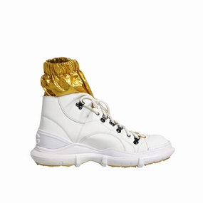Dolce & Gabbana White Nylon Galileo High Top Sneakers Shoes Phone Number For Silver Sneakers