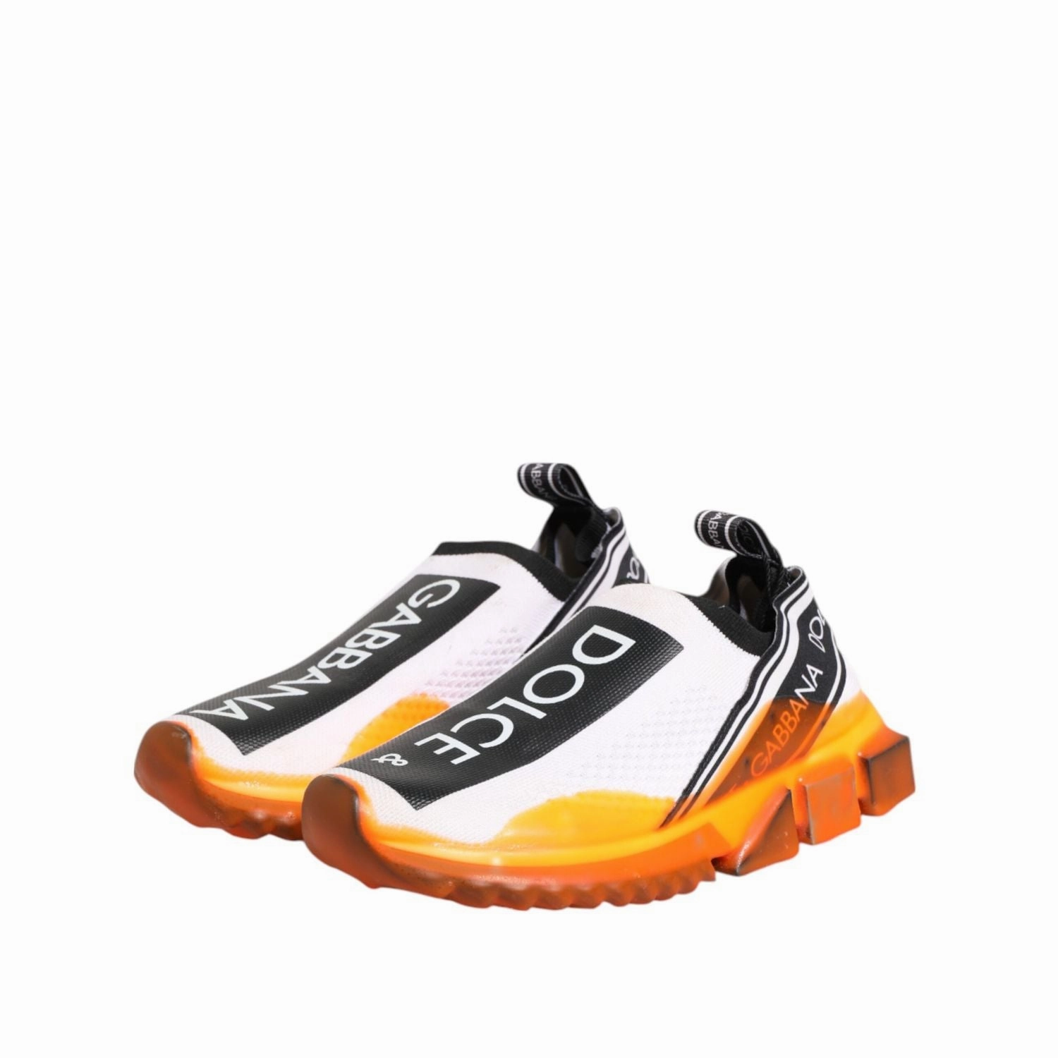 Professional Sneakers Dolce & Gabbana White Sorrento Slip On Low Top Sneakers Shoes