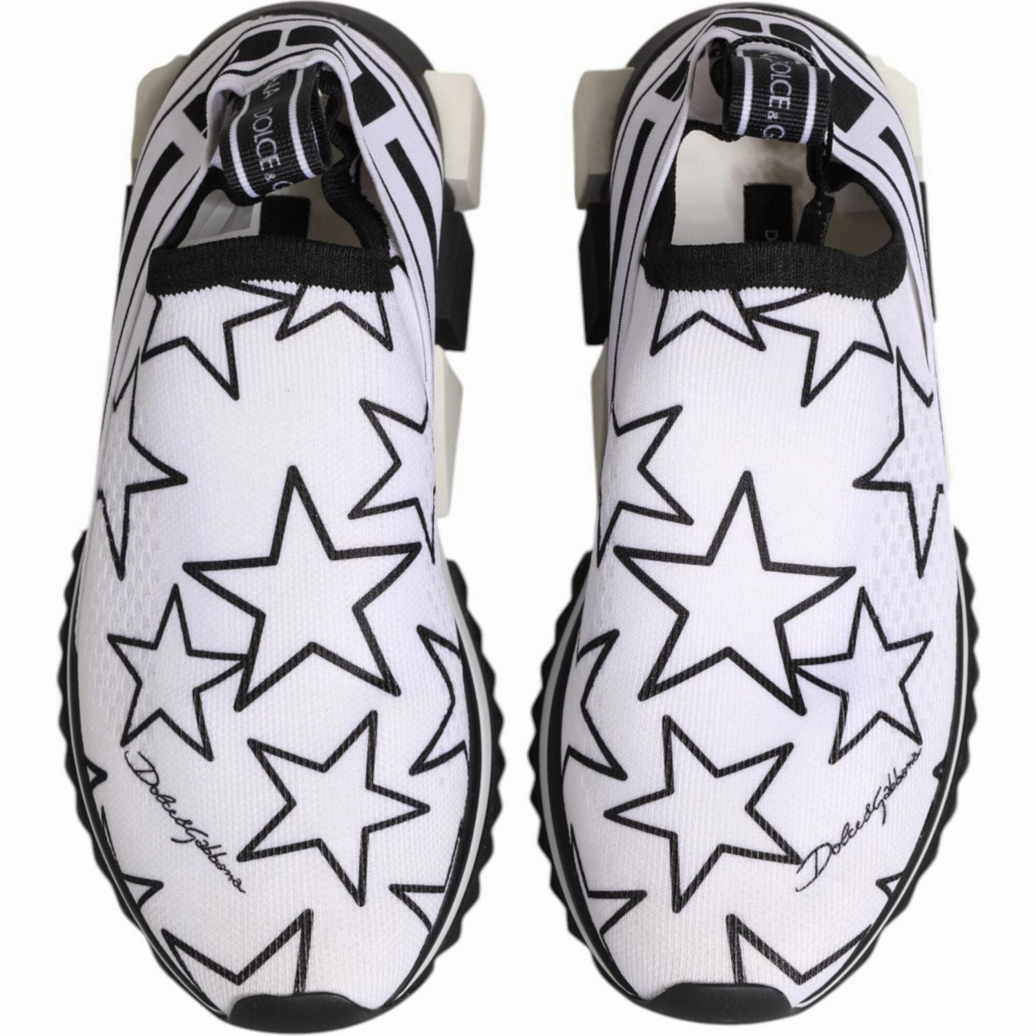 Bluefish Sneakers Dolce & Gabbana White Stars Sorrento Low Top Sneakers Shoes