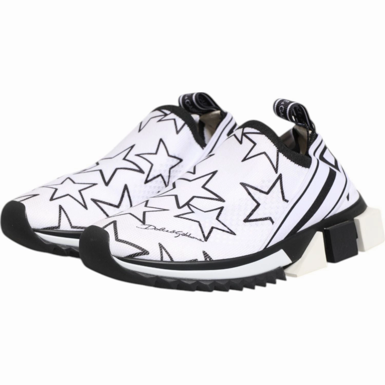 Dolce & Gabbana White Stars Sorrento Low Top Sneakers Shoes Shop Sneakers Deals