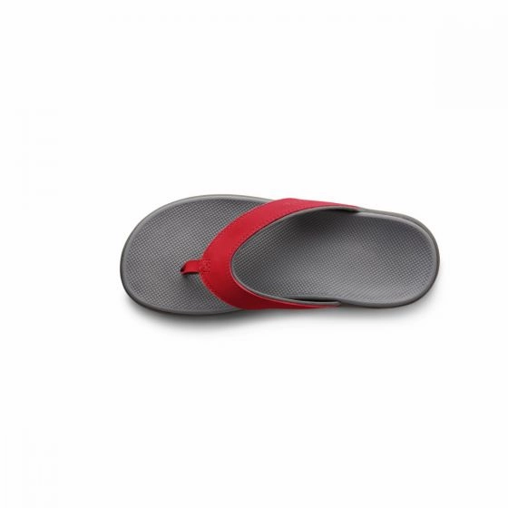 Pink Flip Flops Dr. Comfort Women's Sandals - Shannon - Red