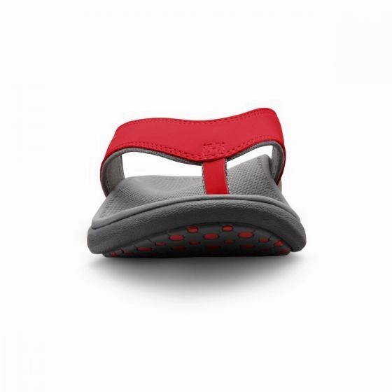 Baya Flip Flops Dr. Comfort Women's Sandals - Shannon - Red