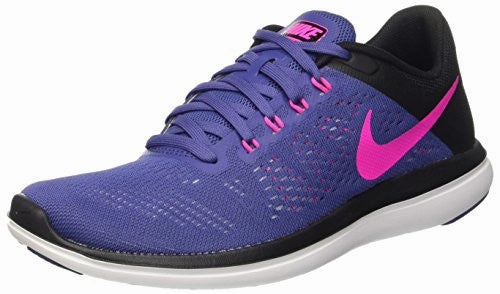 Running Shoes For Couch To 5k NIKE WOMEN FLEX 2016 RN RUNNING SHOES (8.5 B(M) US, Multicolore (Dk Purple Dust/Pink Blast-Black))