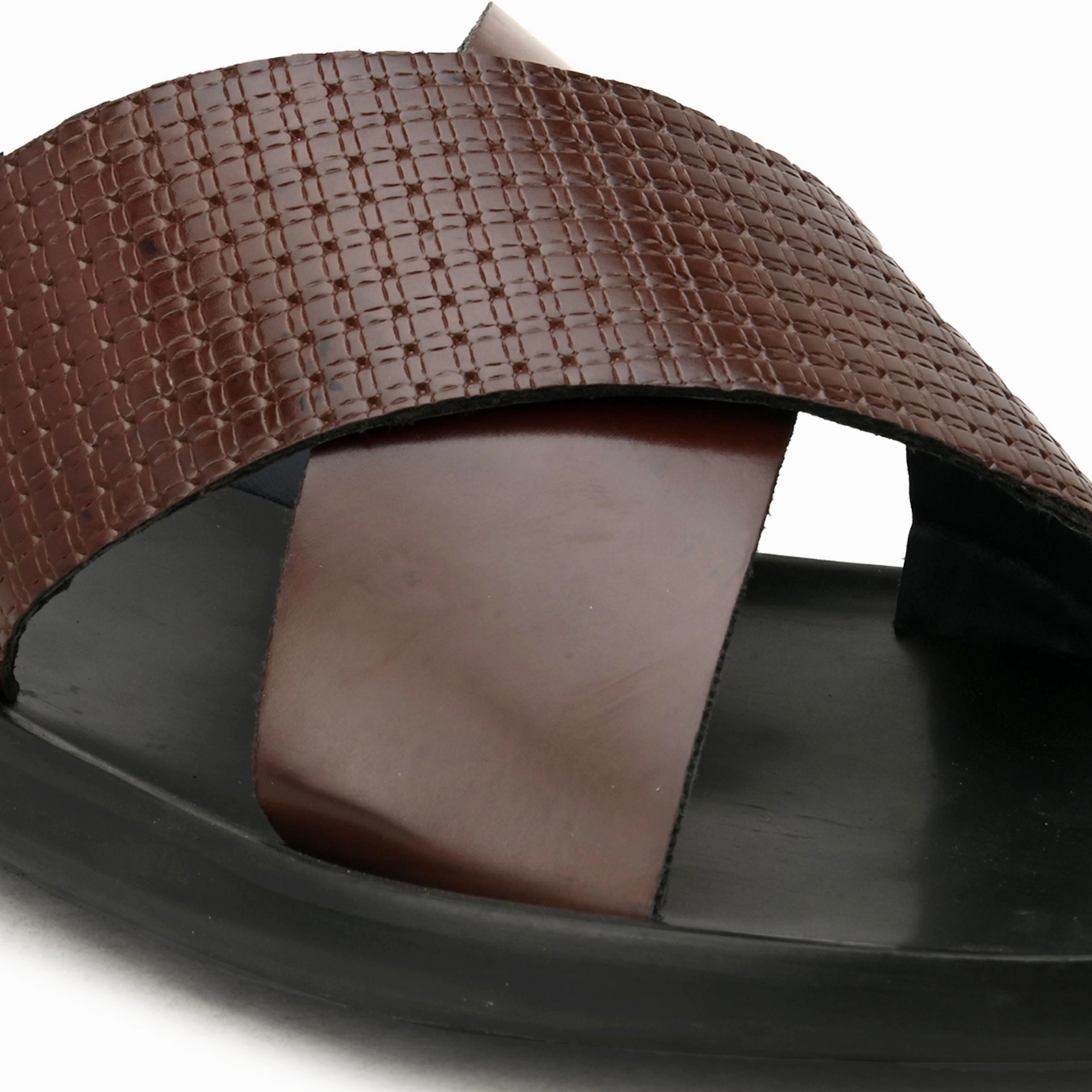 Skylar Brown Slippers Pink Slide