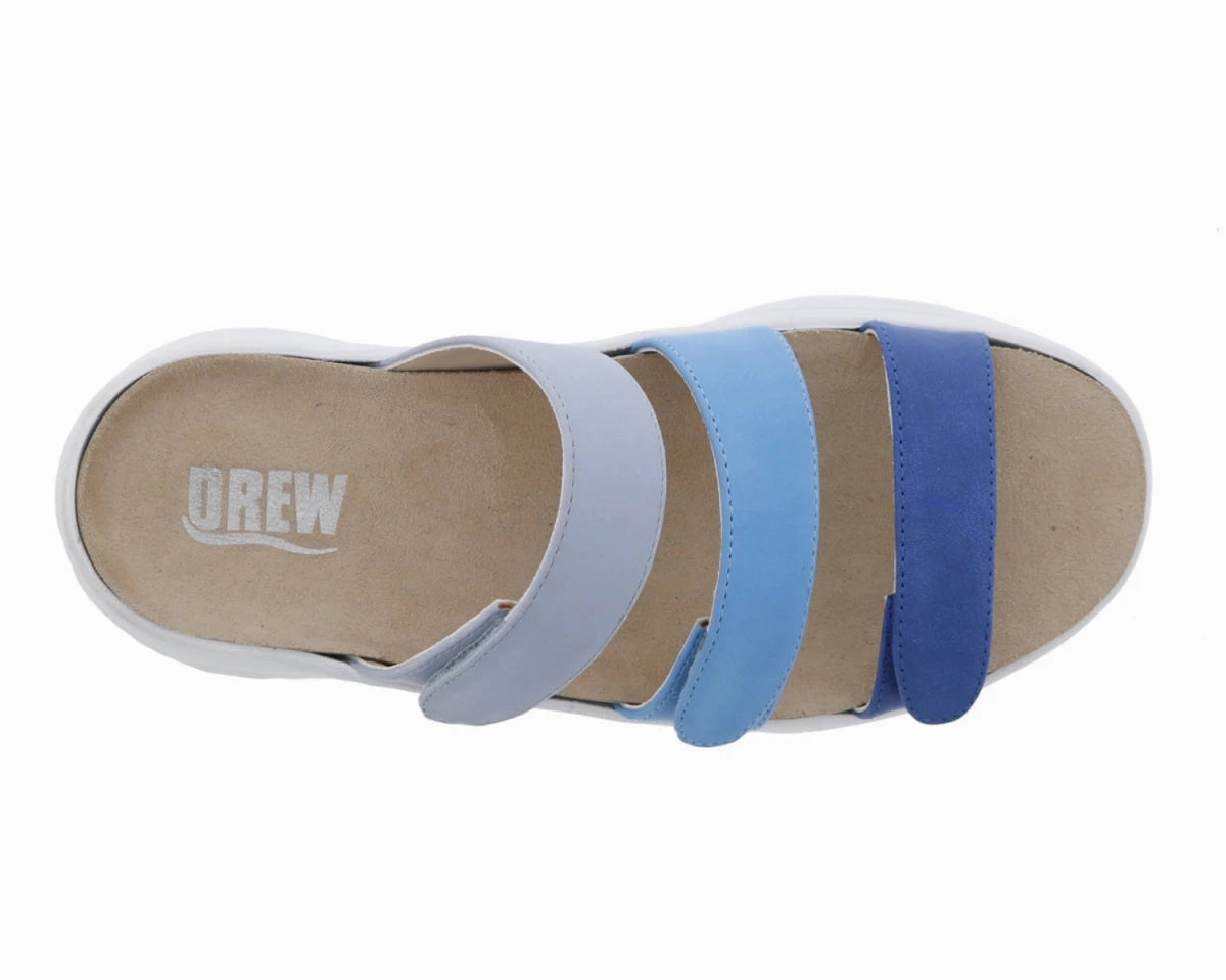 Pretty Sandals Drew Sawyer Women Sandal In Blue Combo