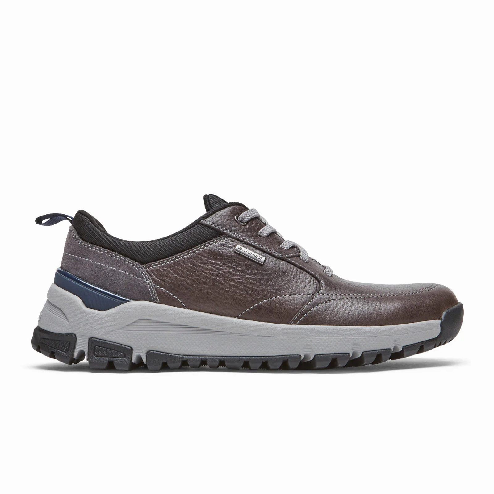 Dunham Glastonbury Ubal II Trail Shoe (Men) - Steel Grey Leather Arcade 3.0 Casual Shoe
