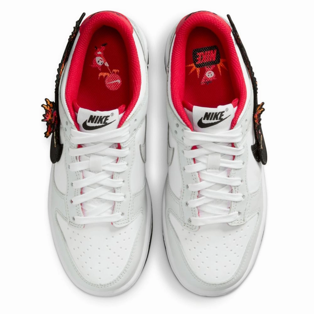 Dunk Low (Big Kid) Sneakers And Socks