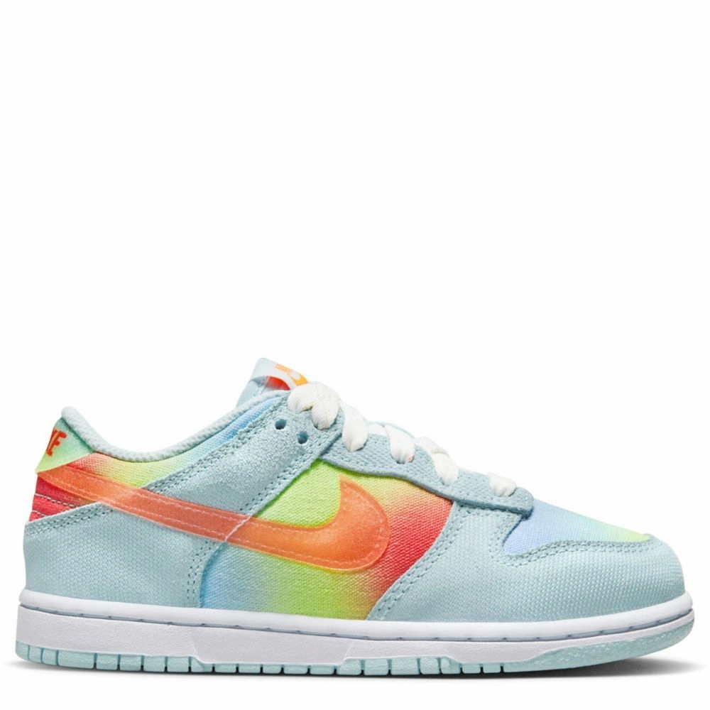 No Lace Sneakers Dunk Low (Little Kid)