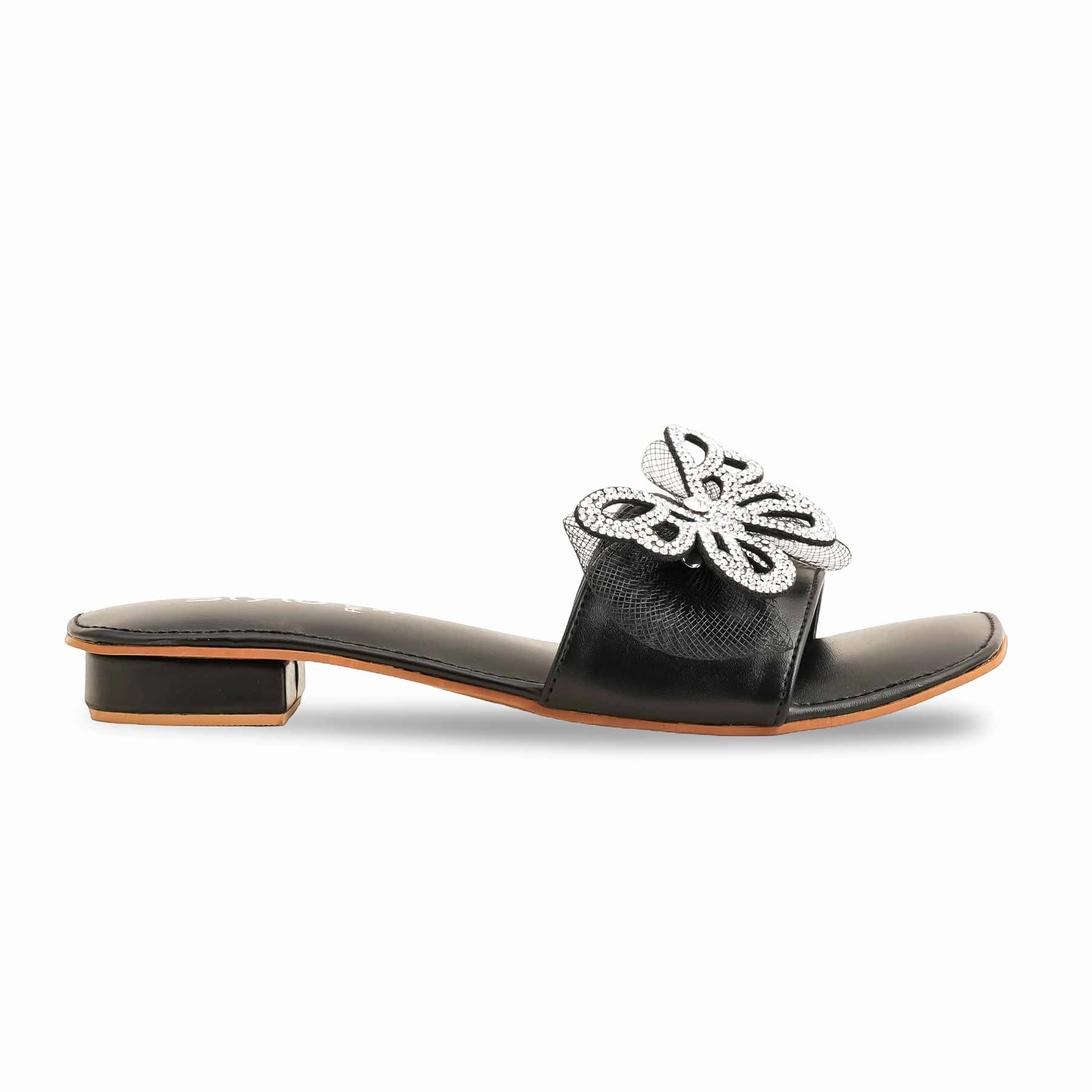 Black Fancy Women Slipper FN7953 Coolest Slides