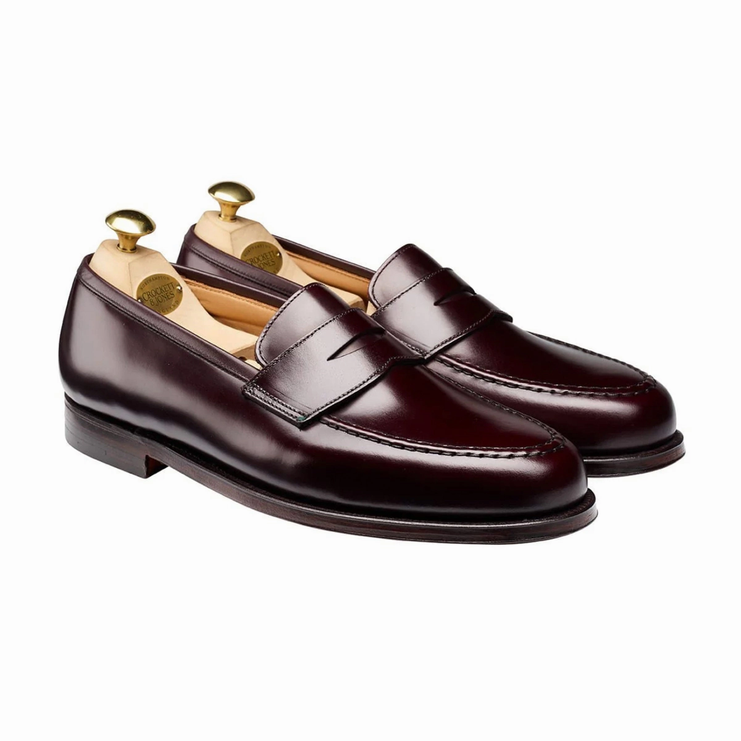 Fendi Loafers Crockett & Jones - Boston Calf Leather Penny Loafer