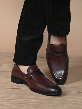 Bond Cherry Saddle Loafers Style Penny Loafers