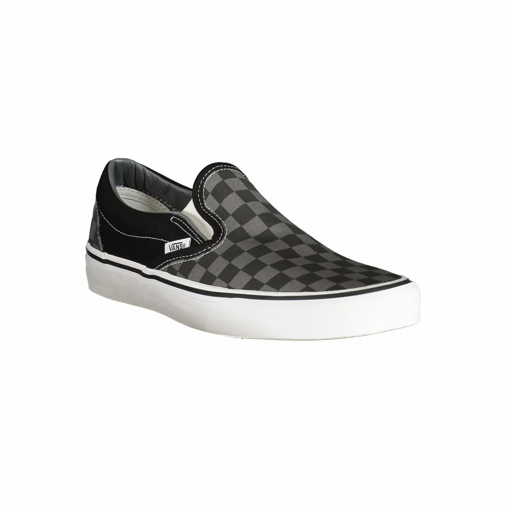 Sneakers To Make You Taller Vans Black Polyester Men Sneaker