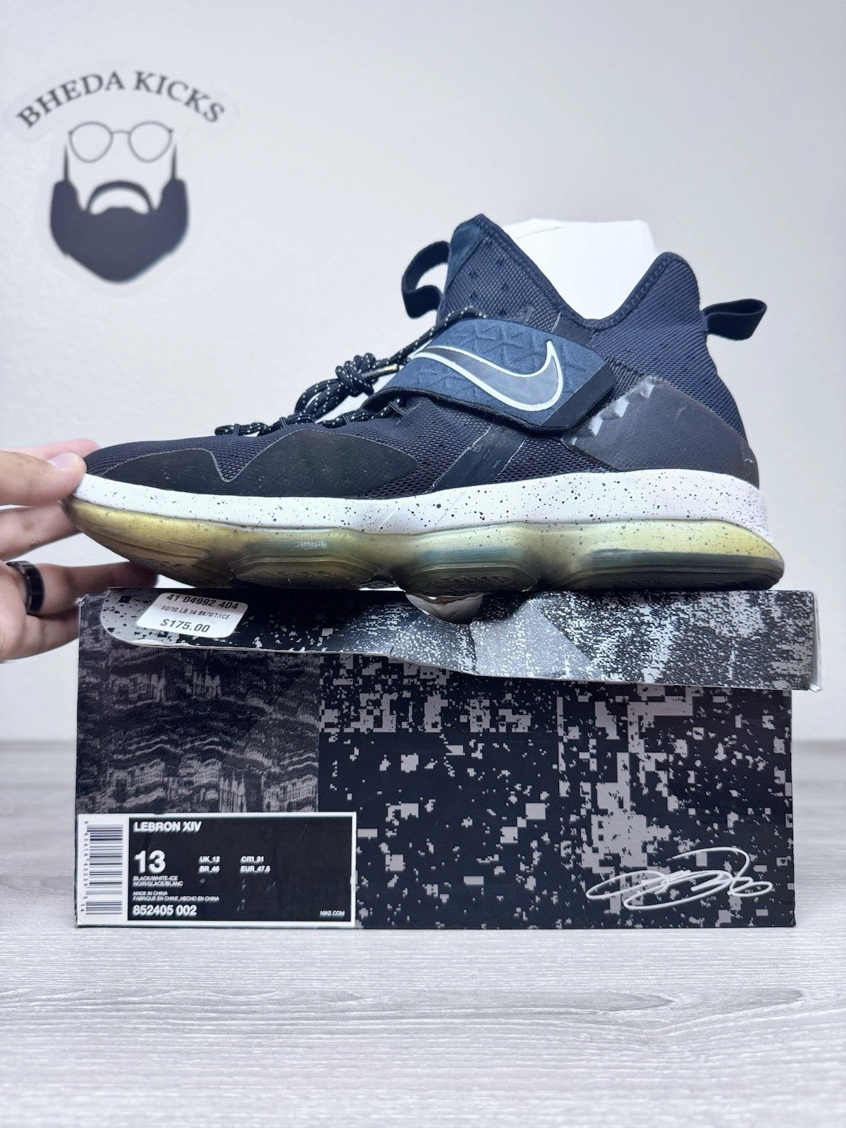 Size 13 - Nike Lebron James Mens Basketball Shoes Sneakers Black 852405-002 Asics Tennis Court Shoes