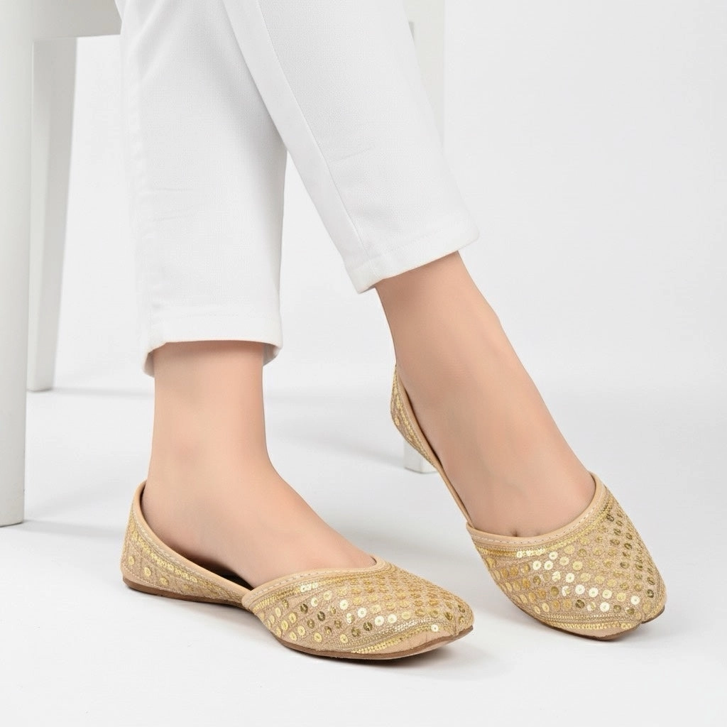 Comfortable Shoes For Wedding M0740 khussa