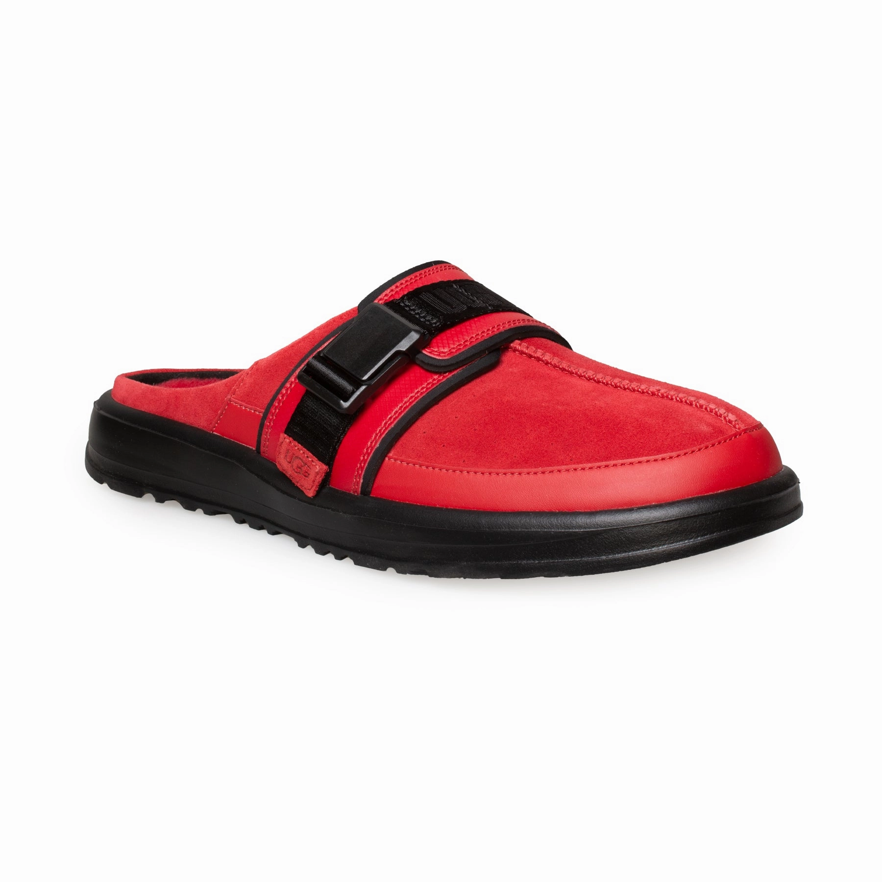 Slippers For Plantar UGG Kick It Slide Samba Red Slippers - Men's