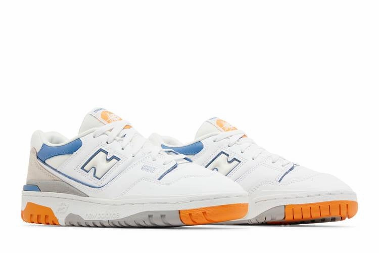 Comfortable Slip On Sneakers 550 Big Kid 'White Mercury Blue'