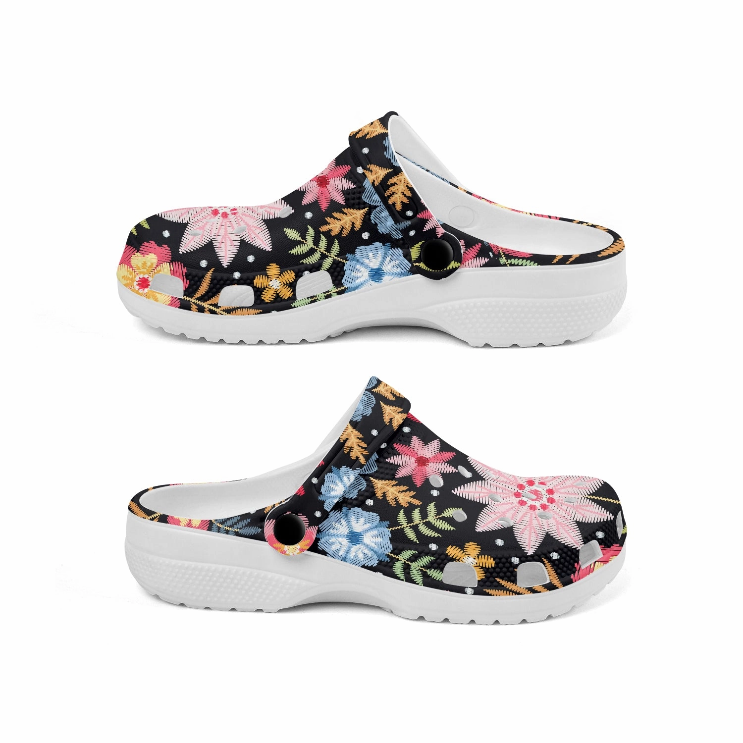 Loafer Sandals Native Pattern Clog Shoes For Adult and Kid 89191 New