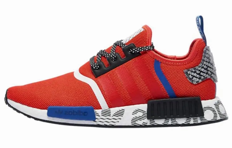 Adidas NMD R1 Transmission Pack Active Red Sneakers shoes FV5214 Adidas Contestant Taekwondo Shoes
