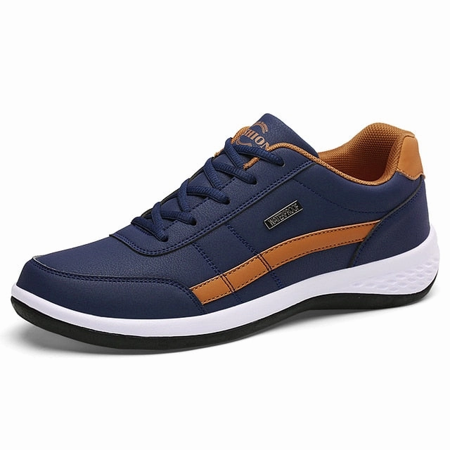 Leather Casual Shoes Sale Leather Men Shoes Sneakers Trend Casual Shoe Italian Breathable Leisure