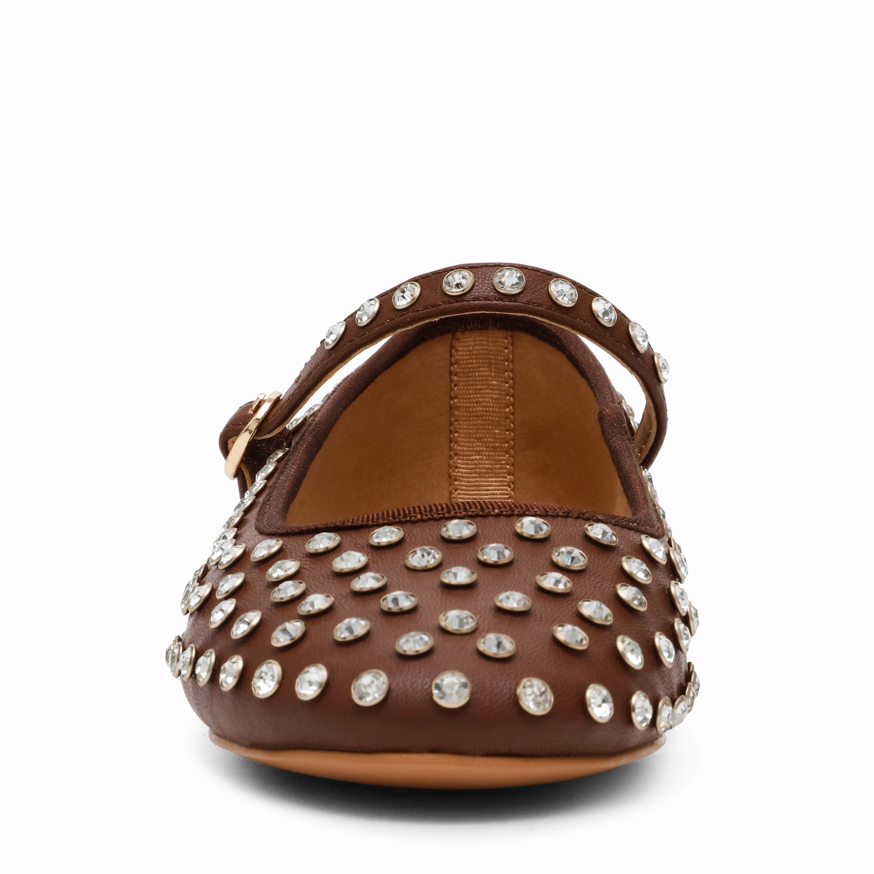 Vinetta-R Flat Shoe DK SEPIA BRN Flat Foot Friendly Shoes