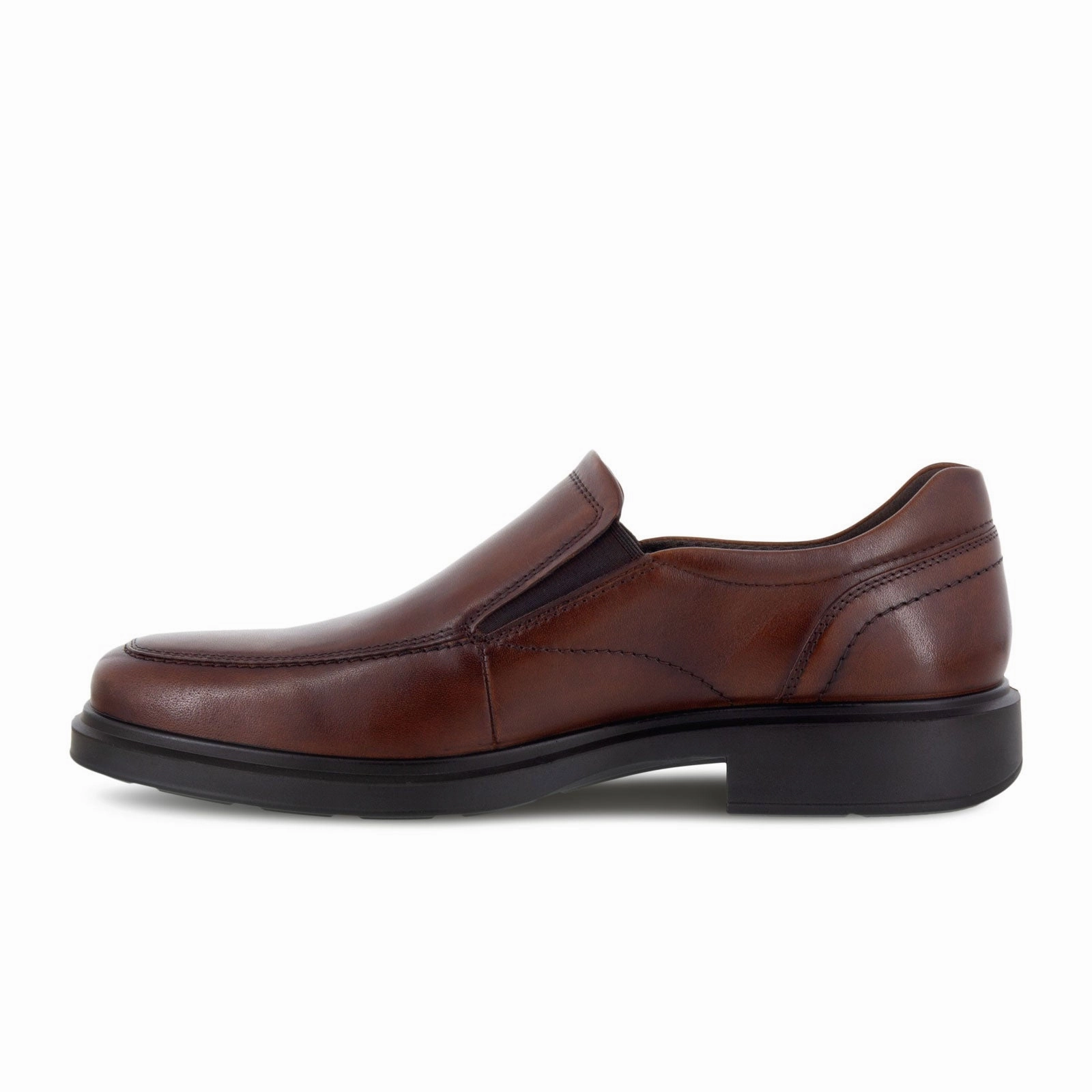 Teva Casual Shoes ECCO Helsinki 2.0 Apron Toe Slip On Loafer (Men) - Cognac