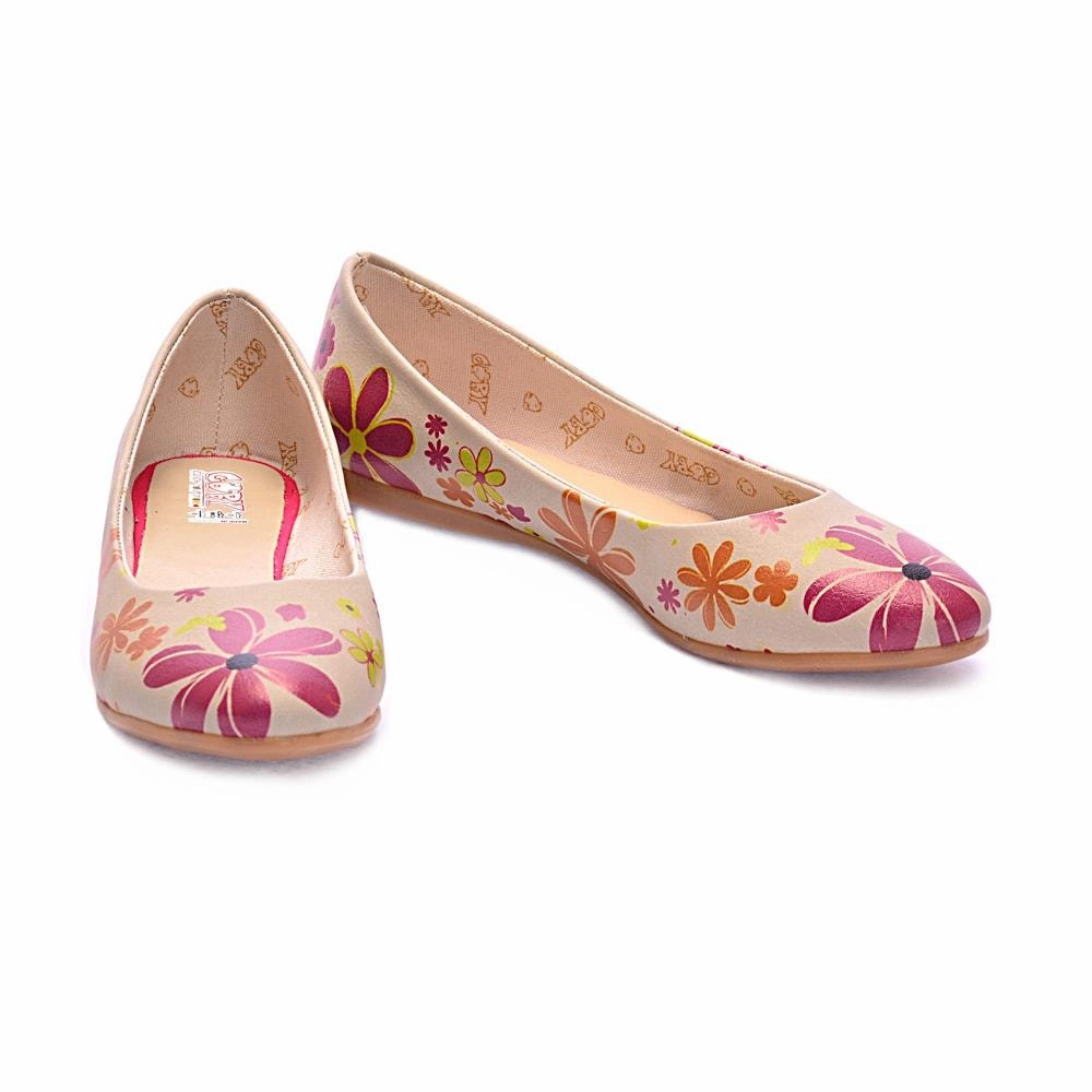 Darco Flat Shoe Flowers Ballerinas Shoes 1003