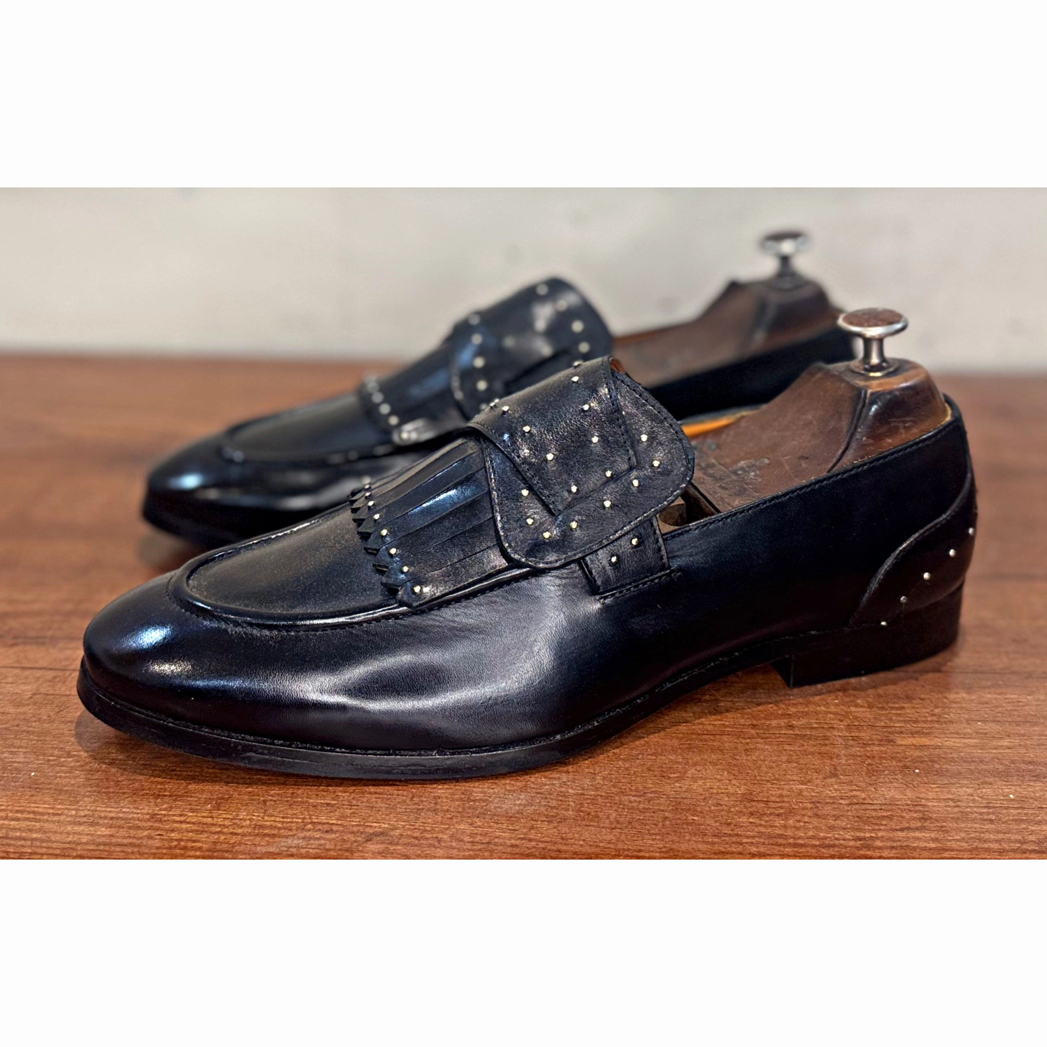 Martin Dingman Loafers Butterfly Loafers Black