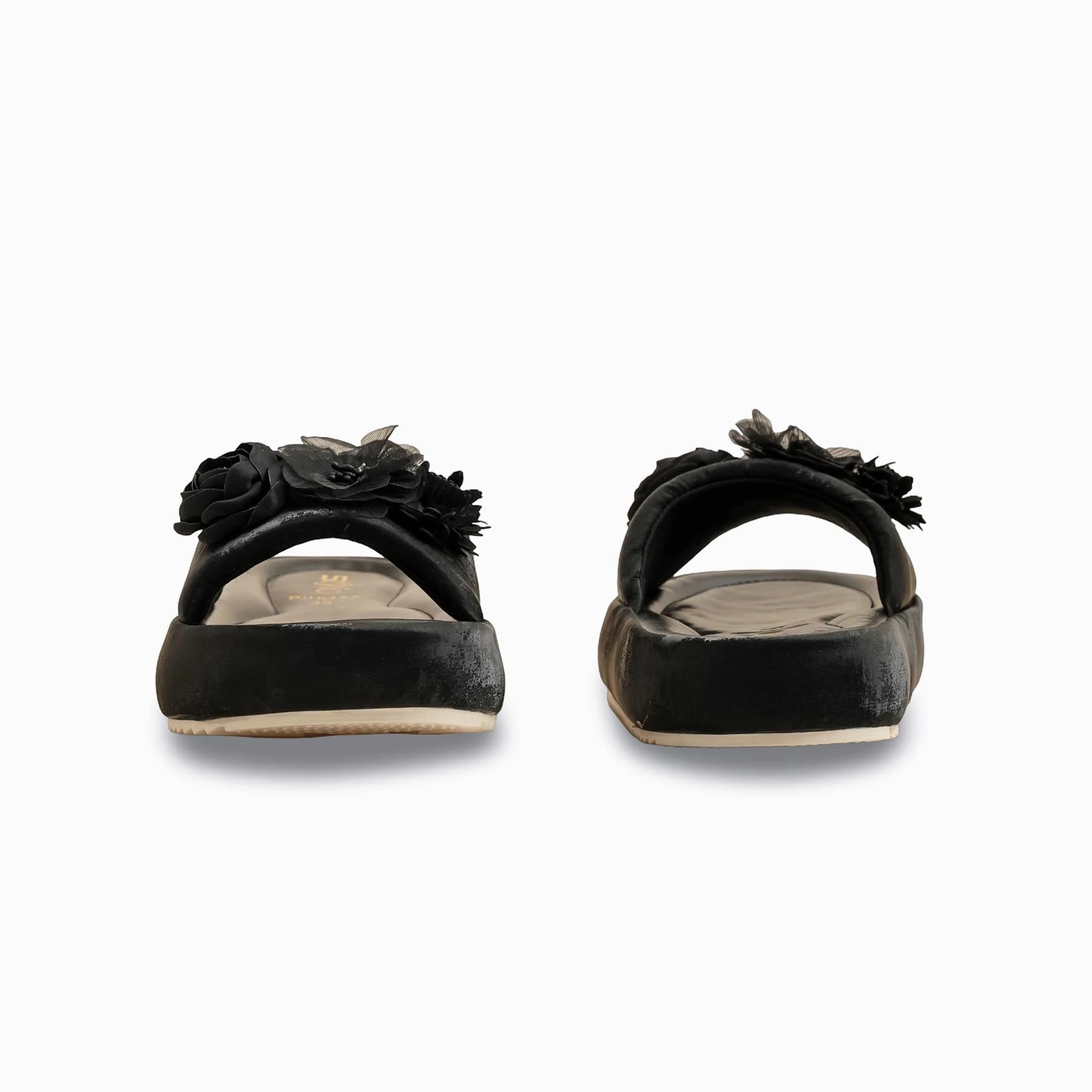 Slippers Pin Black Formal Slipper PU0452