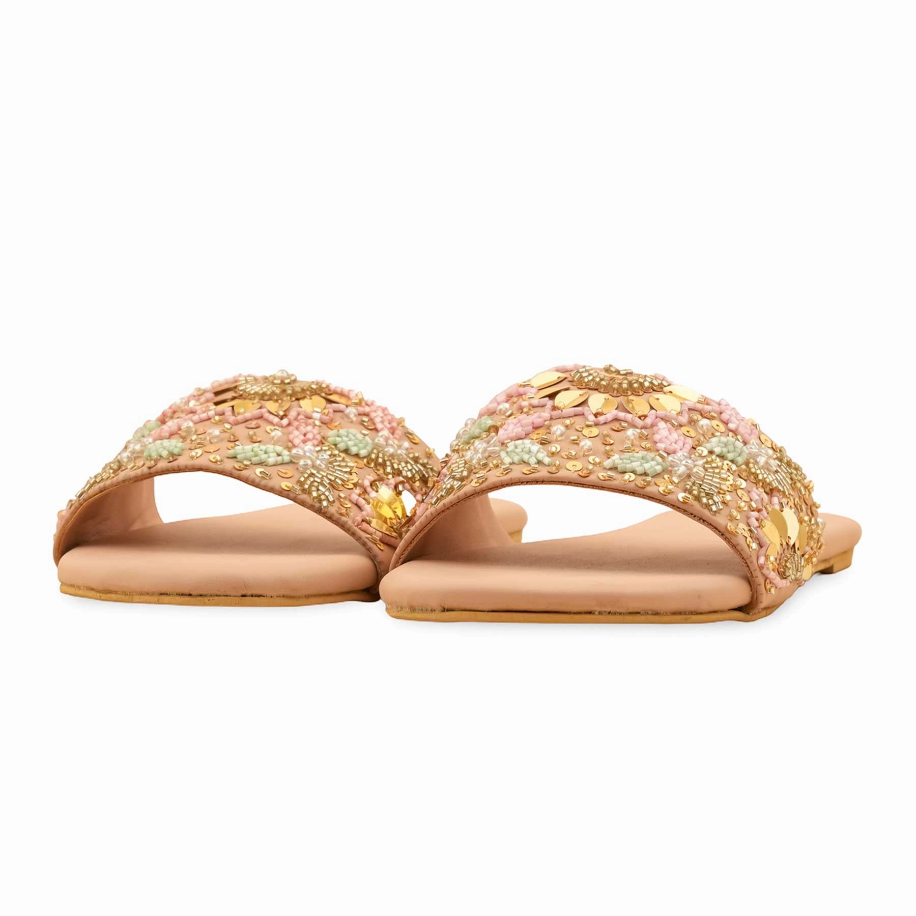 Pink Fancy Slipper EC0219 Mary Jane Slides