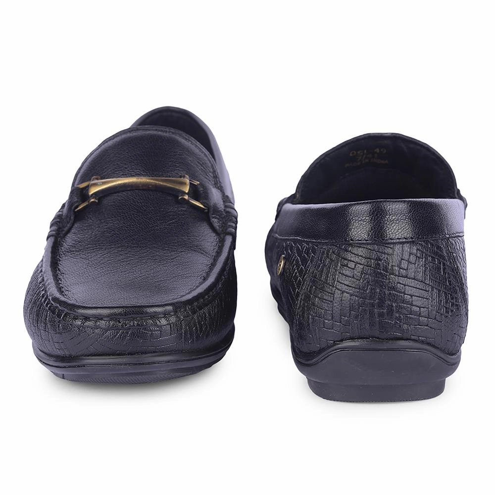 Healers By Liberty Mens OSL-49 Black Formal Loafers Loafers Size 15