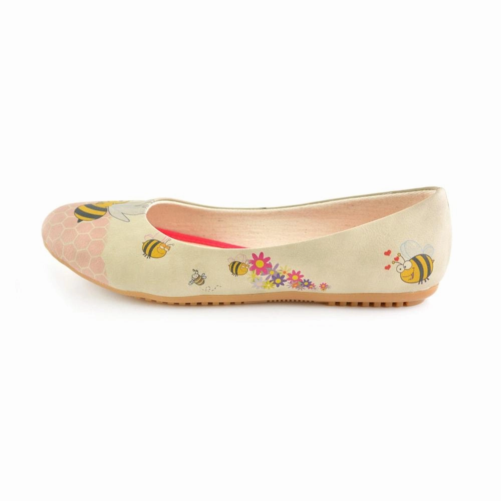 Bee Ballerinas Shoes 1077 Dressy Flat Shoes For Wedding