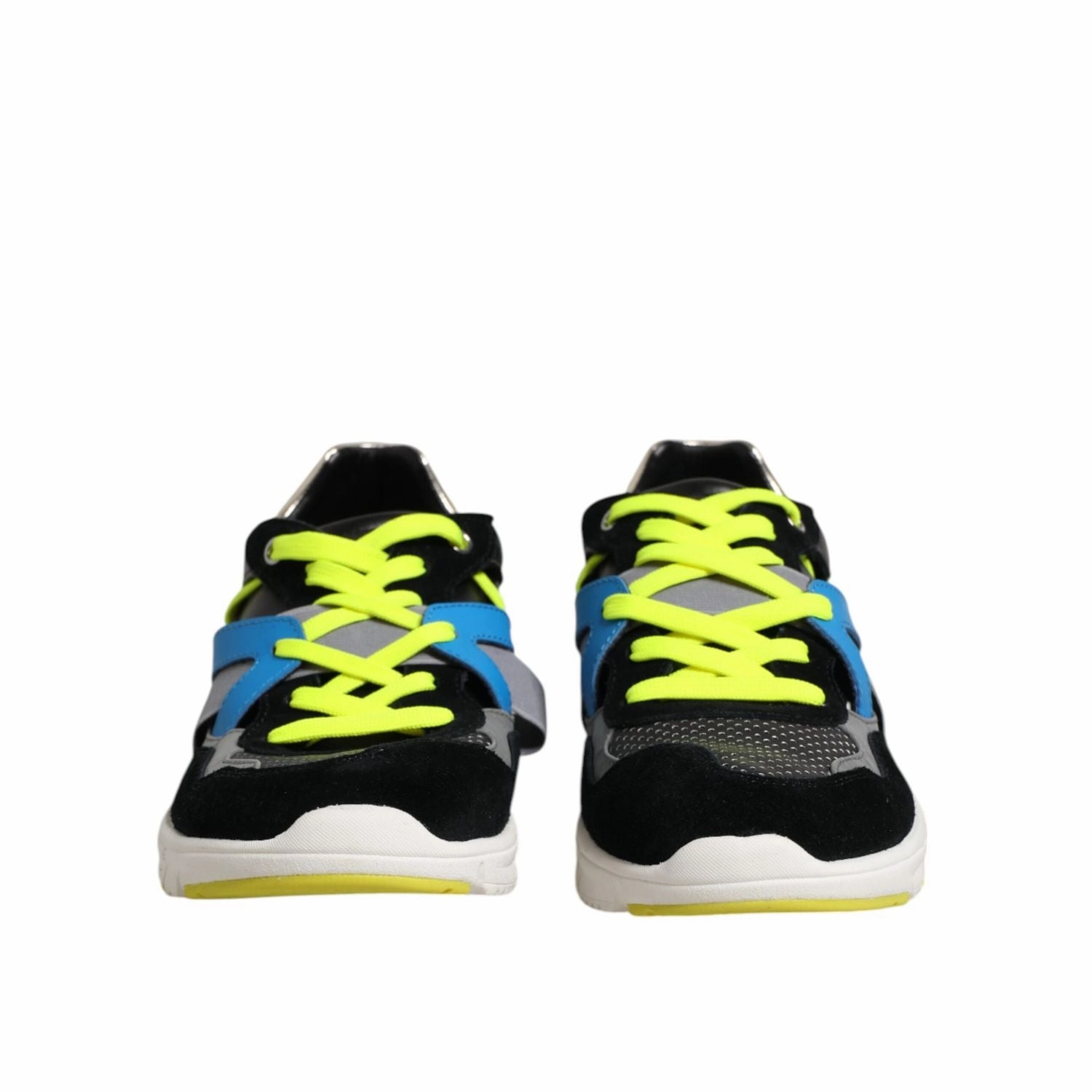 Dolce & Gabbana Multicolor Lace Up Low Top Men Sneakers Shoes Hank Sneakers