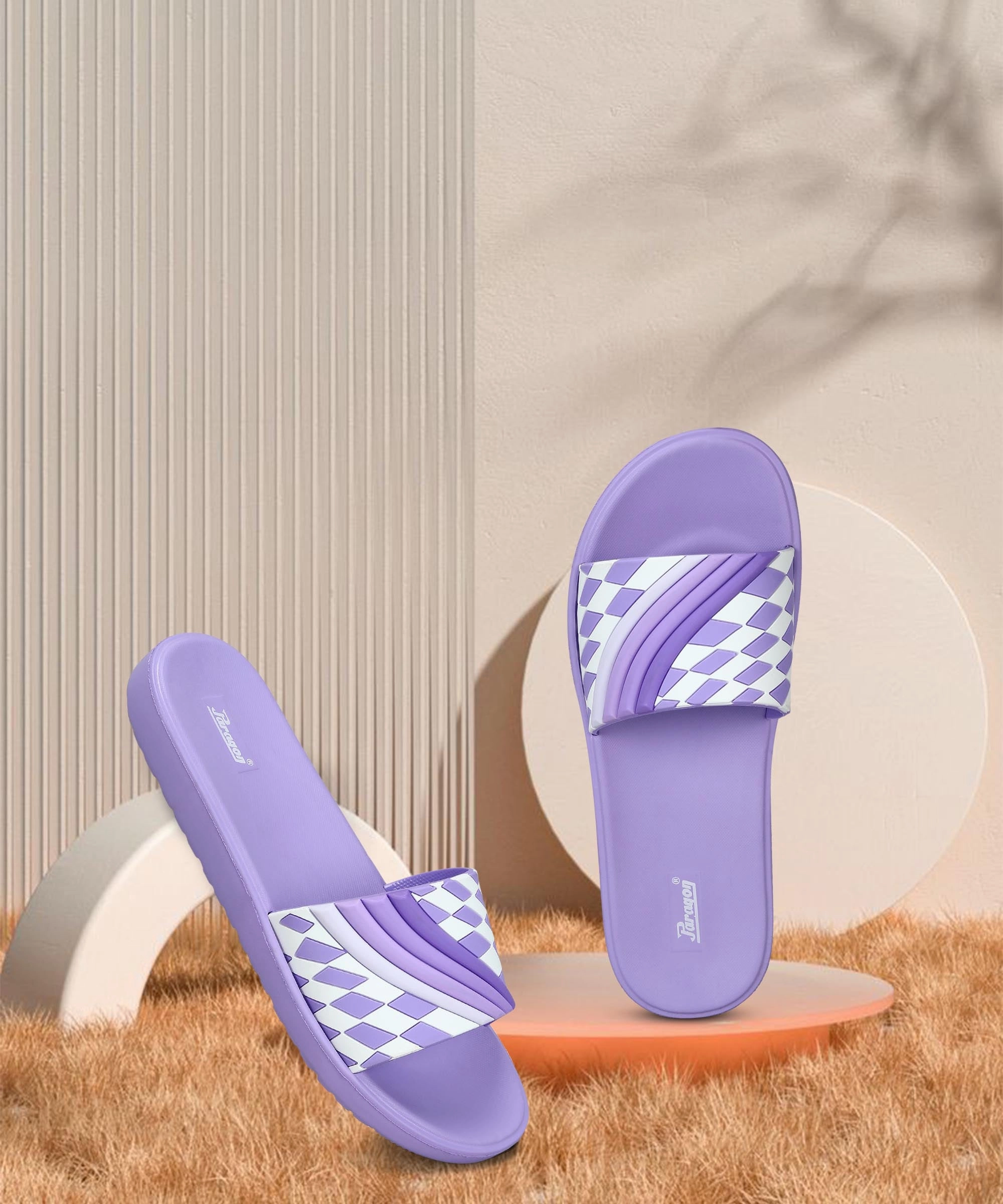 Paragon Women's Purple Sliders with Cushioned Sole for Everyday Use Truth Table For J K Flip Flop
