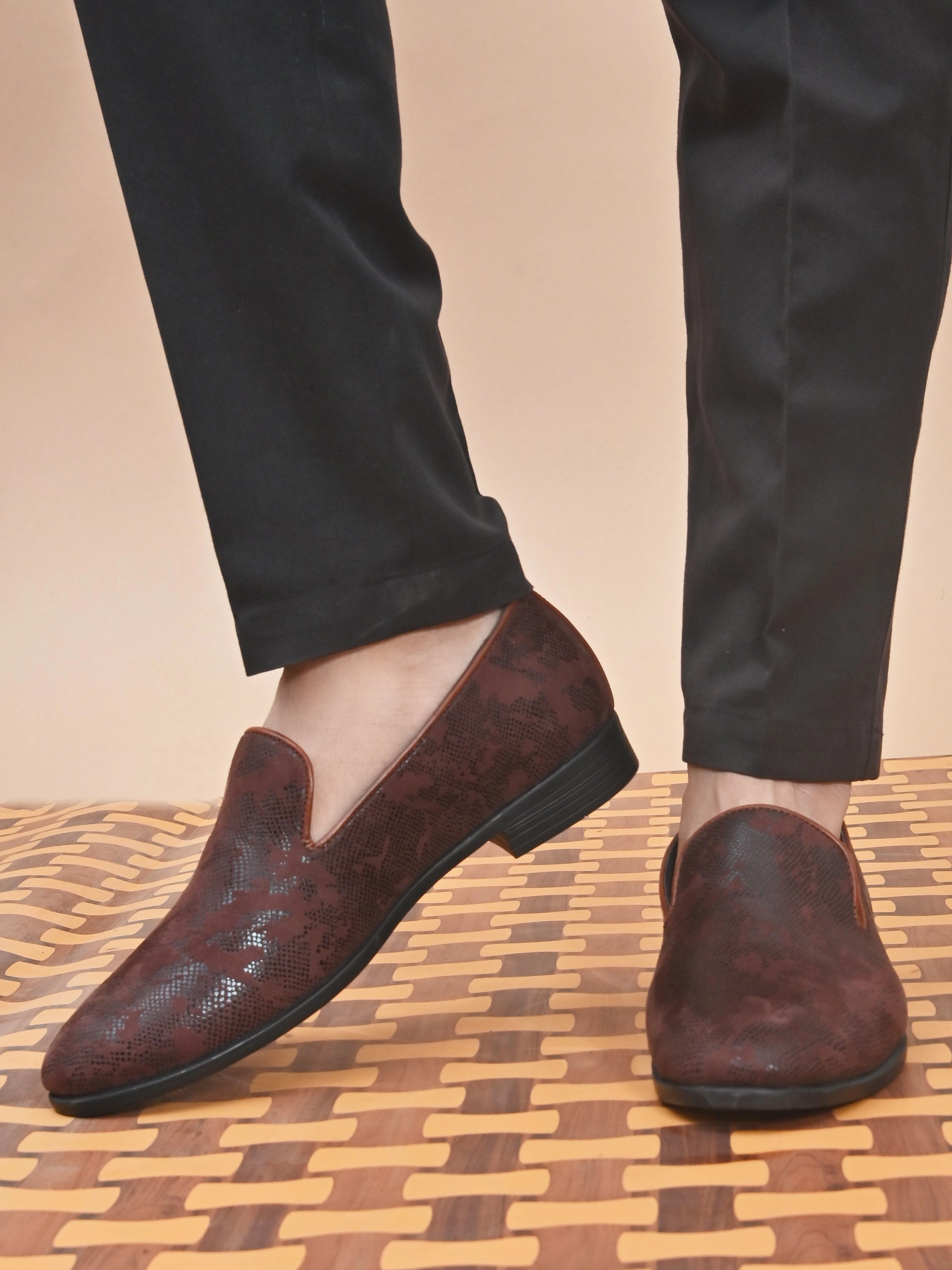 Penny Loafers Leather Elan Brown Loafers