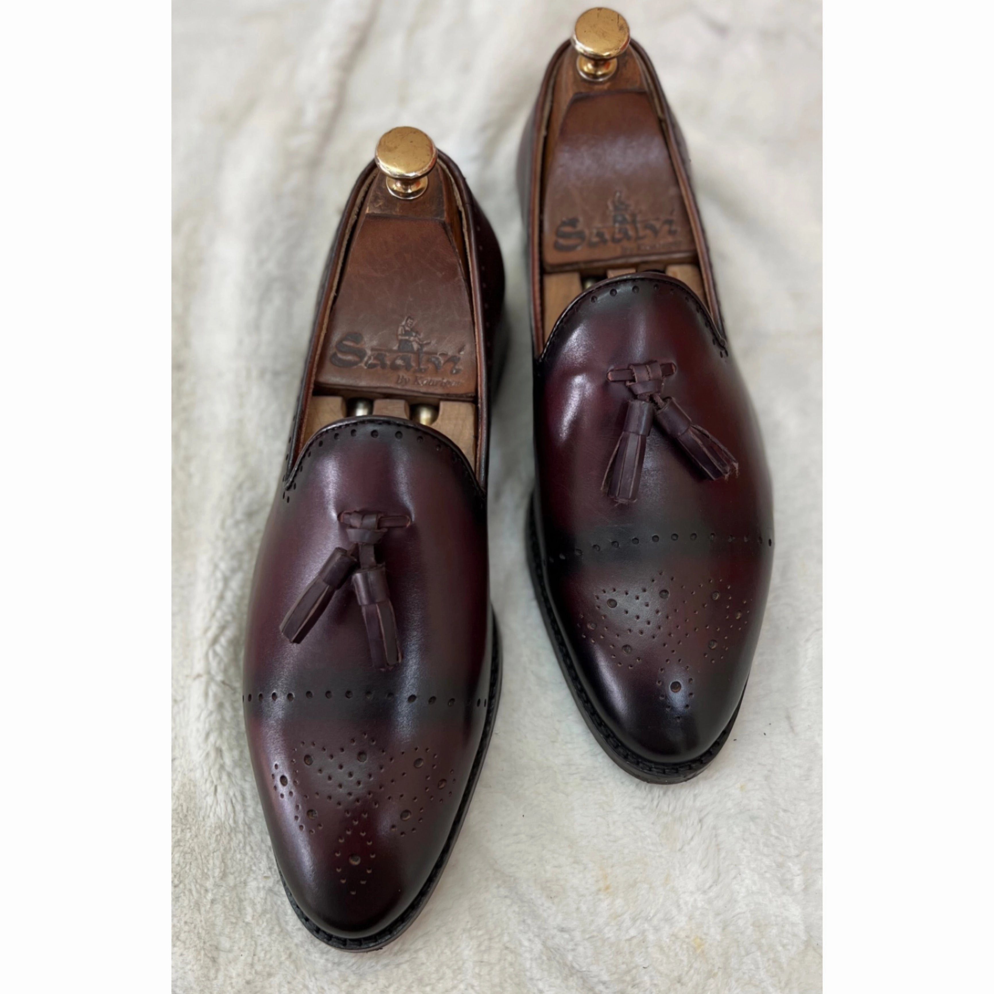 Loafers Valentino Bordeaux Tassel Loafers