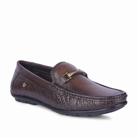 Ae Loafers Healers By Liberty Mens OSL-49 Brown Formal Loafers