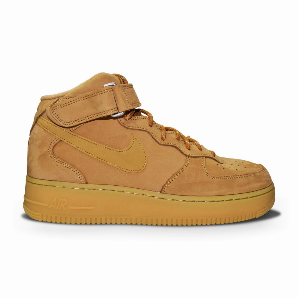 Nike Air Force 1 Mid '07 "Flax Wheat" Asics Upcourt 3 Squash Shoes