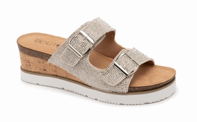 Embellish Sandal-Crystal Checkered Flip Flops