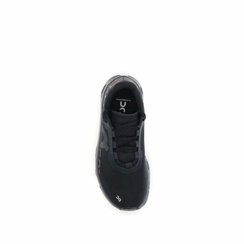 ON Black Polyester Athletic Sneakers Sneakers Pub