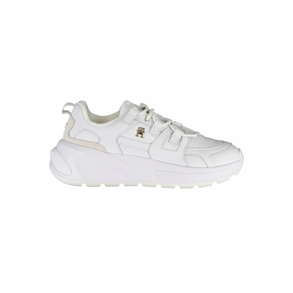Tommy Hilfiger White Polyester Sneaker Sneakers In The 90s