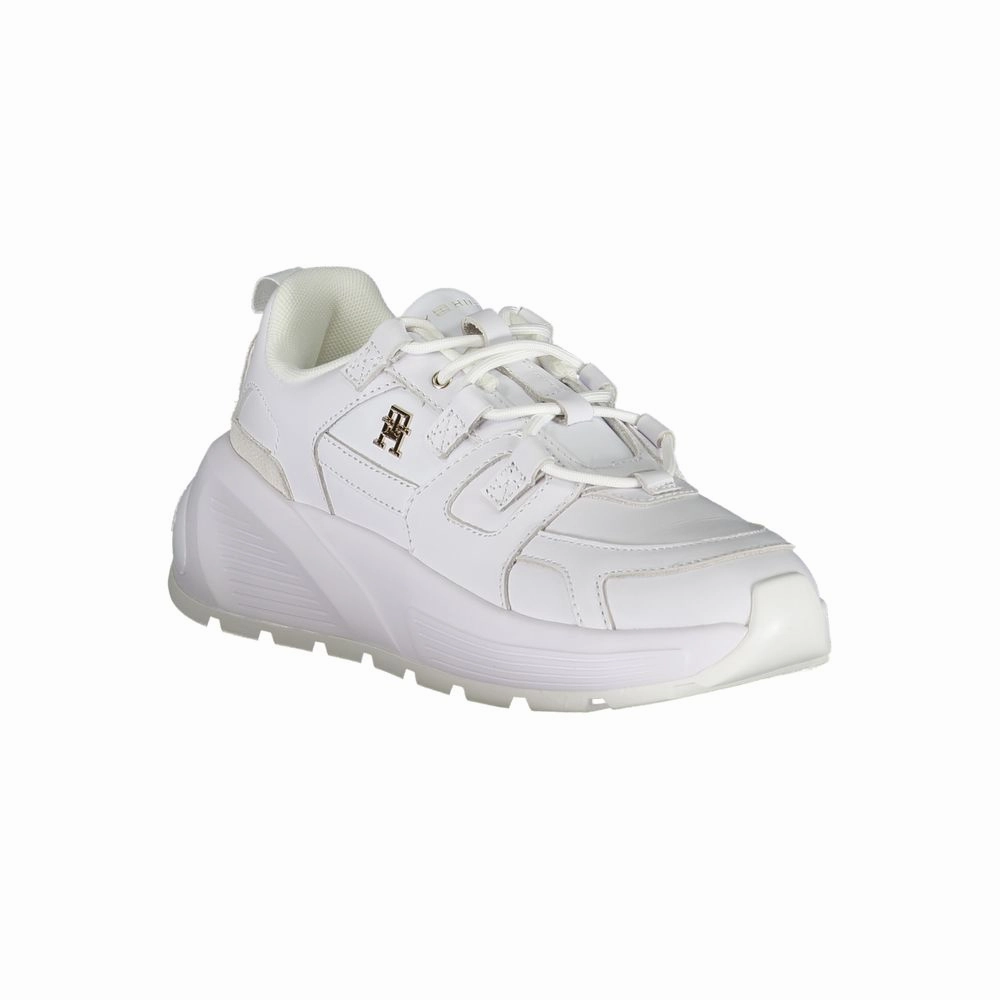 Tommy Hilfiger Sneakers Tommy Hilfiger White Polyester Sneaker