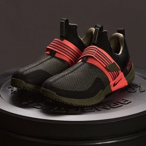 Asics Gel Dedicate 8 Padel Shoes Nike - Metcon Sport Men's Training Shoe - BLACK/BLACK-MEDIUM OLIVE-TEAM ORANGE