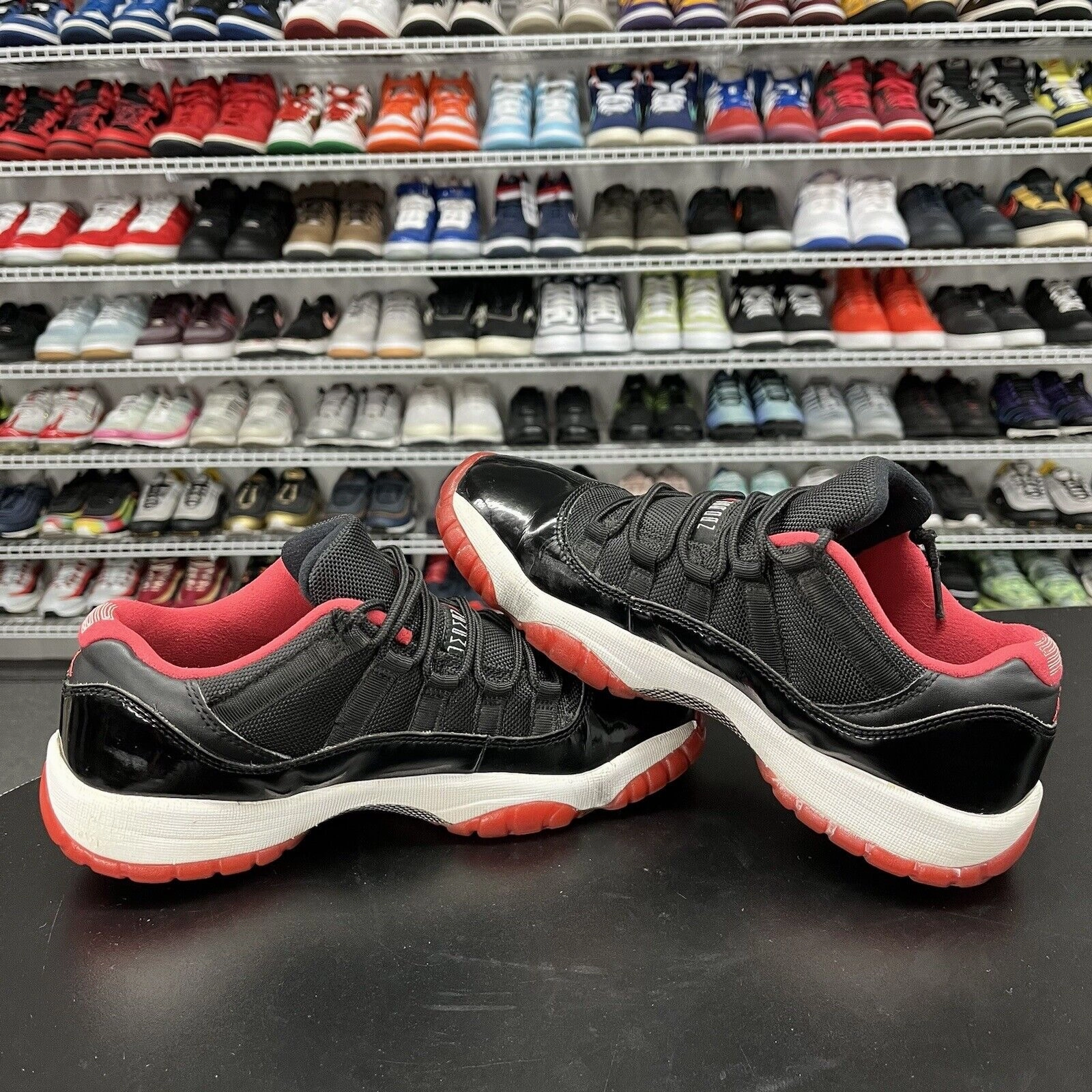 Nike Jordan 11 Retro Low Bred 2015 GS 528896-012 Youth Size 6.5Y No Insoles Asics Best Running Shoe