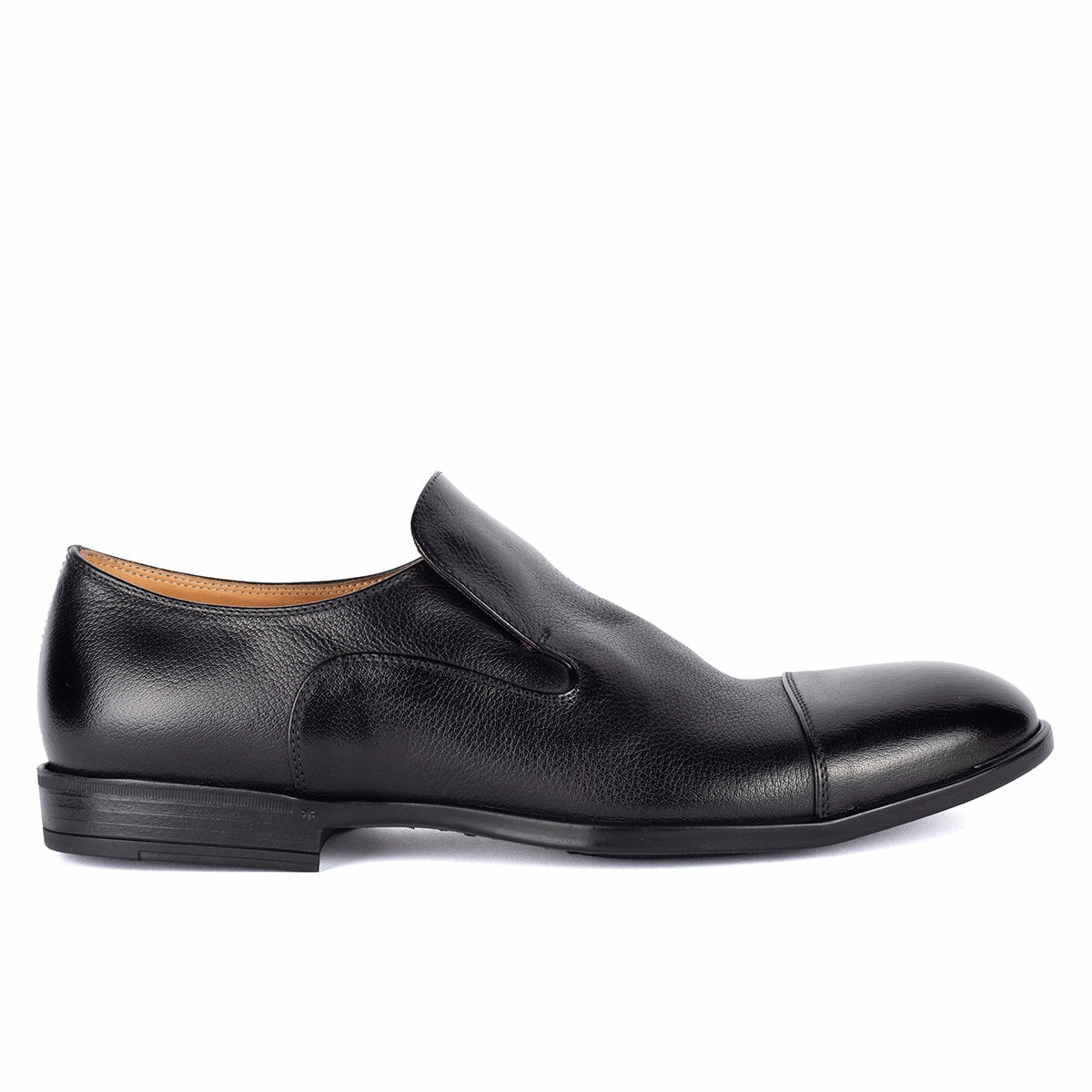 Comfort Loafers ESSENTIAL KRIS 94328<br> Black slip-on shoes