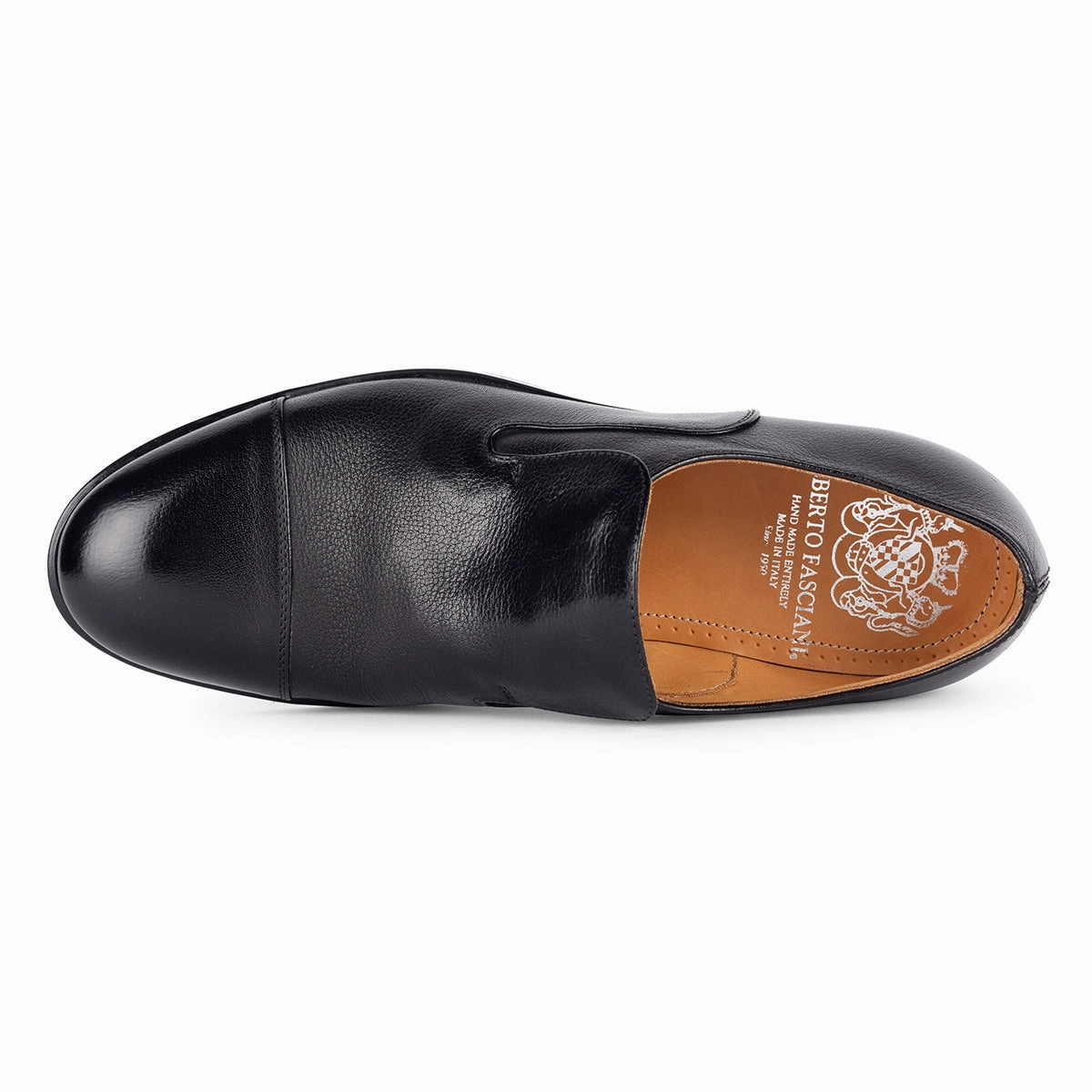 Steel Toe Loafers ESSENTIAL KRIS 94328<br> Black slip-on shoes
