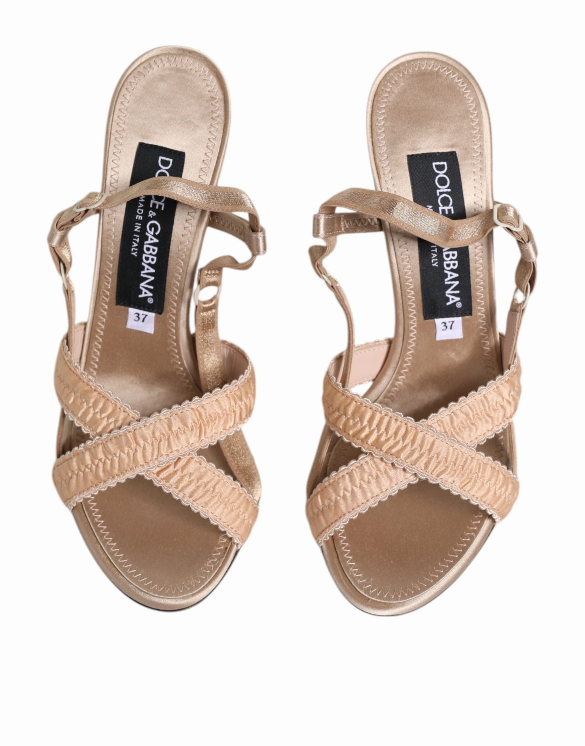Beige Keira Slingback Heels Sandals Shoes 90s Sandals