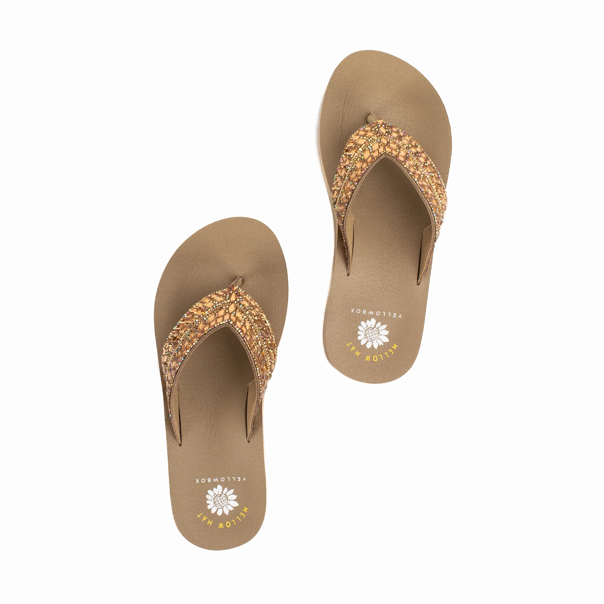 Totes Flip Flops Brandy Taupe