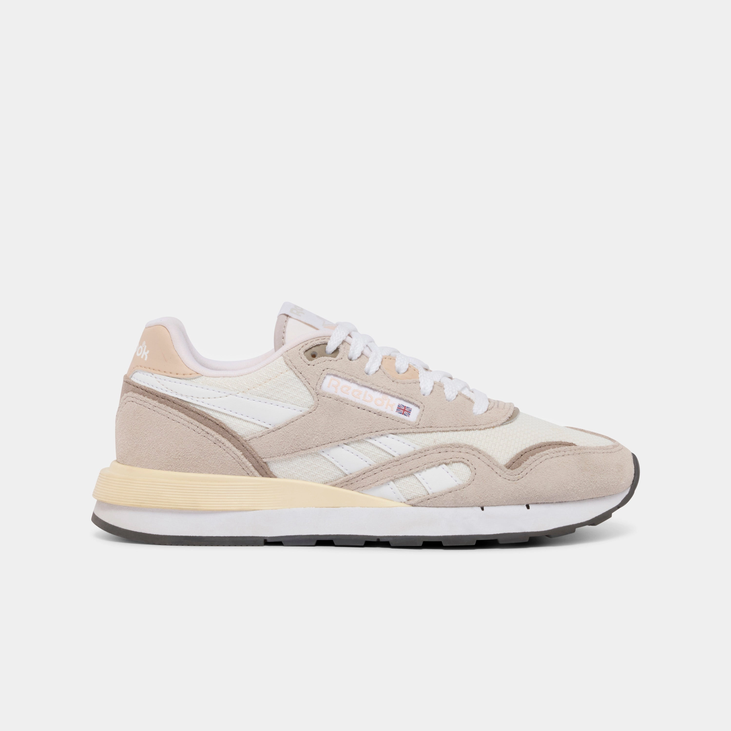 Classic Nylon 89 Moonstone/Gritty Grey/White Ariel Running Shoes