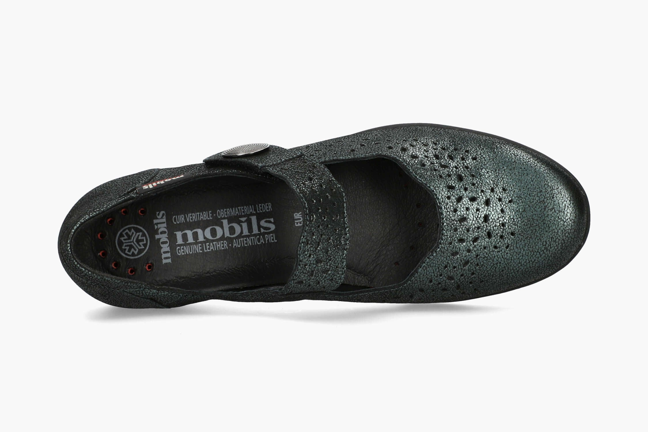 Fabienne - Bottle Green Shoes Size Chart