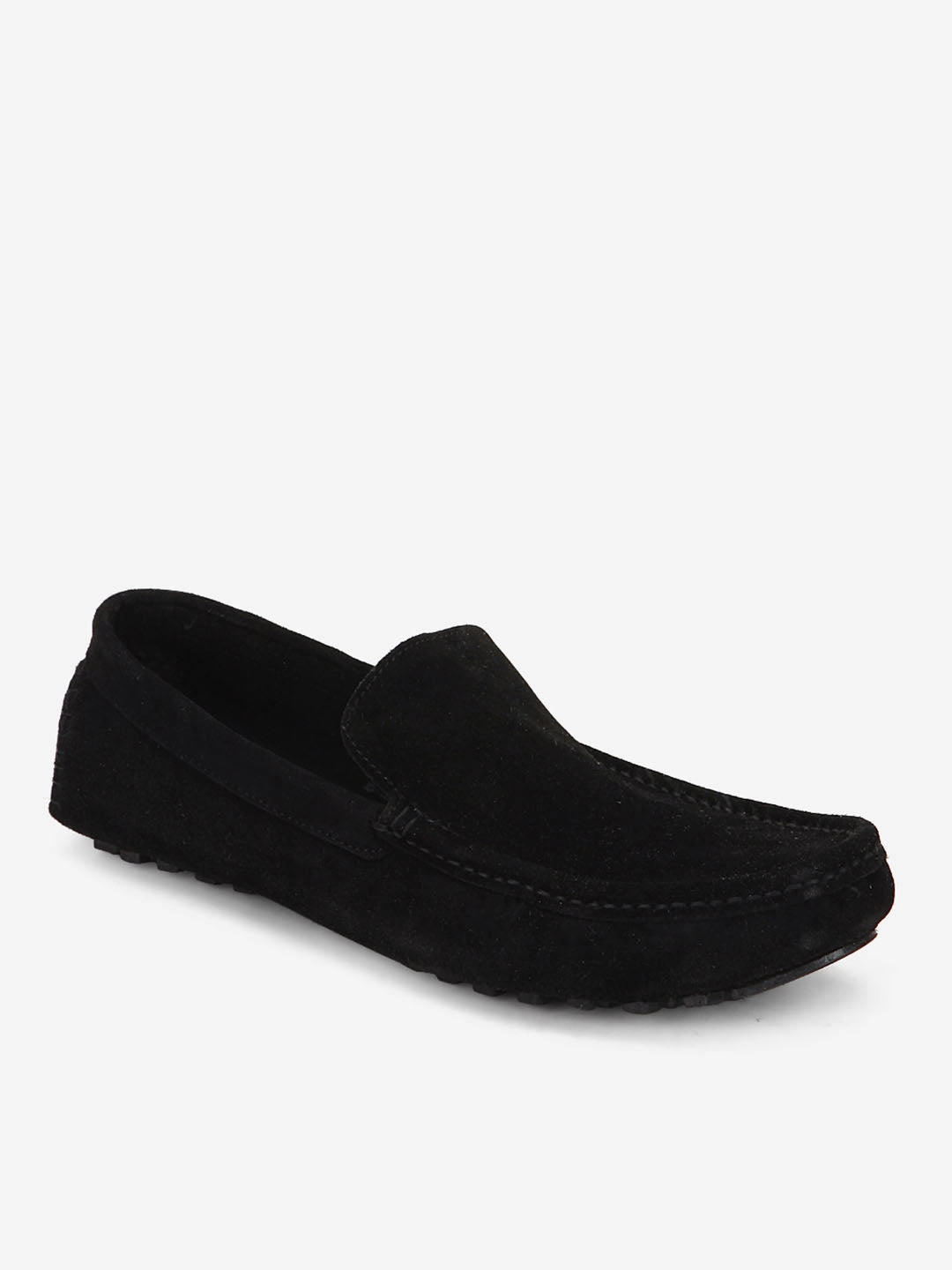 Black Suede Driving Loafers Loafers Street Style